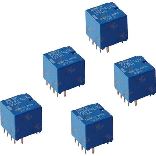 5PCS Genuine of Omron G8ND-2UK 12VDC Relay FOR Renault FOR BMW X5/X6