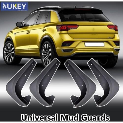 EVA 4Pcs Universal Car Auto Van Mud Flaps Mudflaps Wheel Fender Flares Sludge Mire Splash Guards Cover Front and Rear