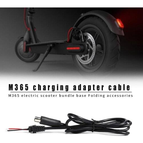 Black DC 8mm Charging Cord 42V 2A Charger Power Cable for XIAOMI M365 Electric Scooter Charger Line Plug Scooter Parts Hot Sale