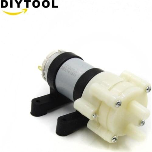 Aquarium R385 12V DC Diaphragm pump Electromagnetic stove kettle pumps water fish tank small micropump