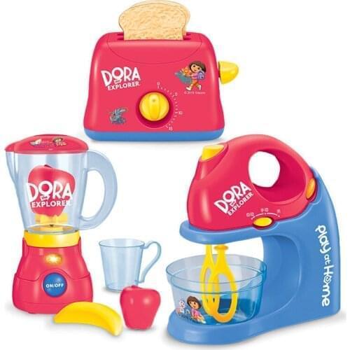 Play House Simulation Electric Fruit Blender Juicer Children Simulation Kitchen Bread Maker Toy Birthday Gift for Girls