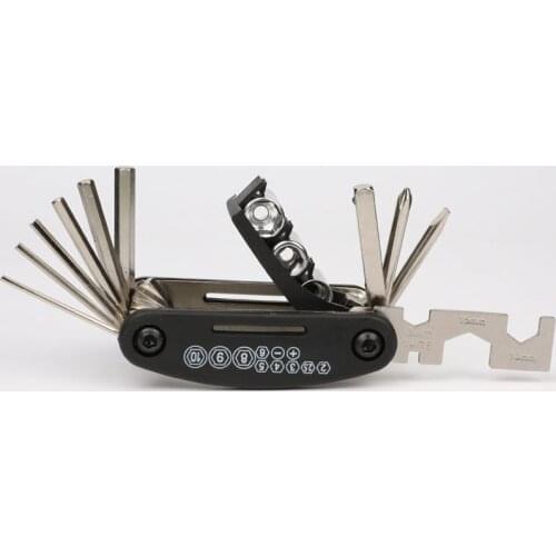 15 function bicycle combination tool bicycle tool repair tool