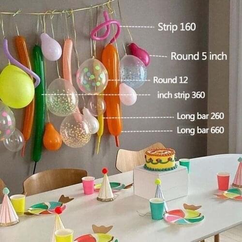 Love Party Decoration Proposal Site Layout Latex Round Balloon Thanksgiving Birthday