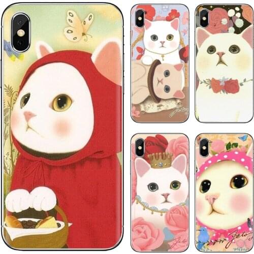 Soft Silicone Case For iPhone iPod Touch 11 12 Pro 4 4S 5 5S SE 5C 6 6S 7 8 X XR XS Plus Max 2020 jetoy cat