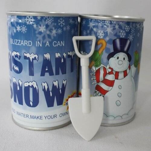 Christmas Gift DIY Make Your Own Snow New Novel Christmas Decoration Instant Snow Man-made Artificial Snow Powder