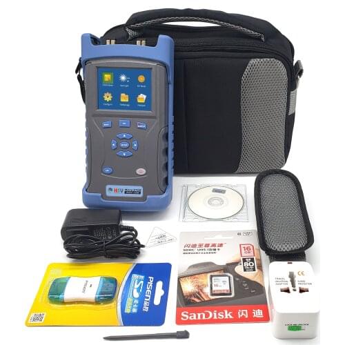 Handheld Mini OTDR Fiber Optic Cable Tester Reflectometer VFL Free Shipping