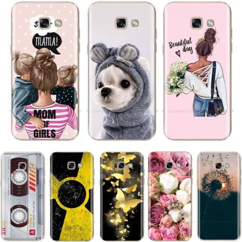 Silicone Cover for Samsung A5 2017 SM-A520F Case Soft TPU Phone Shell for Samsung Galaxy A5 2017 2016 Back Cover Coque Capa Mask