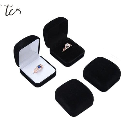 Wedding Prposal Gift Box Earrings Organizer Rings Container Trinket Box Ring Box Jewelry Organizer Packaging Box