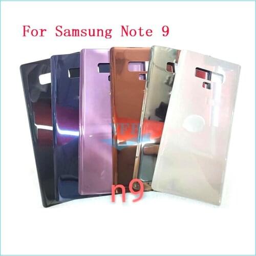 Rear Back Glass Door Housing Cover Battery Cover For Samsung Galaxy Note 9 8 N950 N950F Replacement Parts