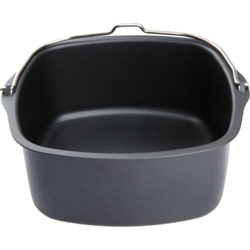 1pc Non-Stick Roasting Tin Tray Baking Dish Replacement fits for HD9925/00 AirFryer Cake Barrel Baking Dish Air Fryer Accessory