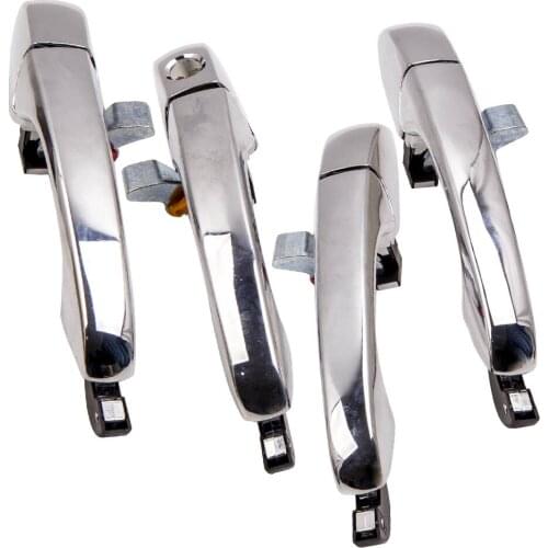 4x Outer Door Handle ABS for CHRYSLER 300 300C 2005 2006 2007-10 4589009AG