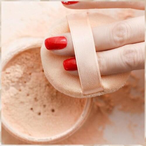 5/10Pcs Round Shape Foundation Makeup Puff Cosmetic Sponge for Powder Makeup Portable Soft Cosmetic Puff Cosmetic Powder Puff