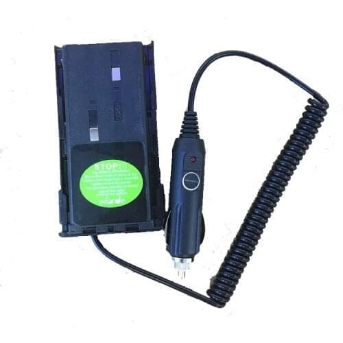 Car charger battery eliminator for Kenwood TK3107,TK2017,TK378,TK278,TK378G etc. walkie talkie Input DC12V