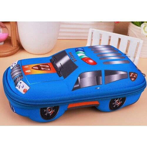 Car pencil case for boys,large capacity cute school Pencil box,high quality pen case pen pouch bag