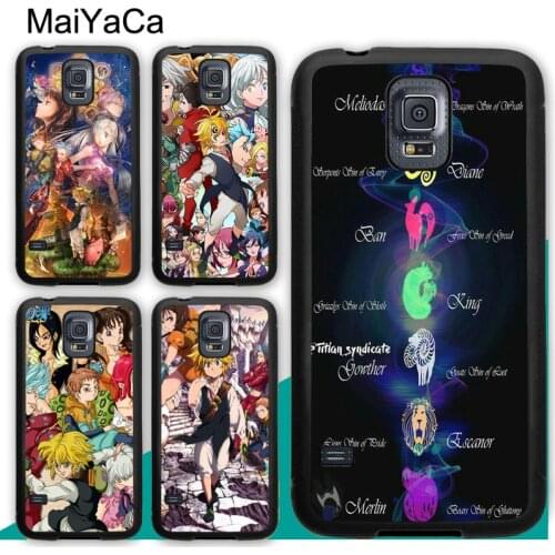 Seven deadly sins Meliodas Escanor Case For Samsung A21S A20e A71 A51 A10 A40 A50 A70 Galaxy S20 Plus S10 S9 Note 20 Ultra