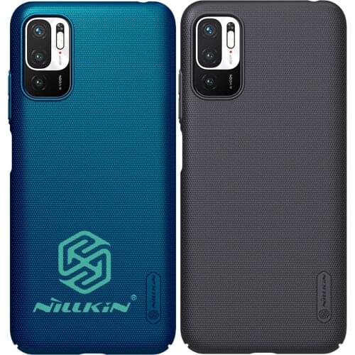 Nillkin Case For Poco M3 Pro Frosted Shield Hard Plastic Matte Back Cover Shell