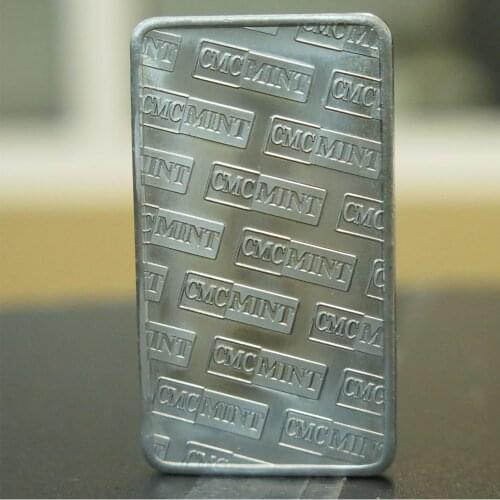 10 pcs/lot 1 oz .999 Zinc Buffalo Bar A122BT