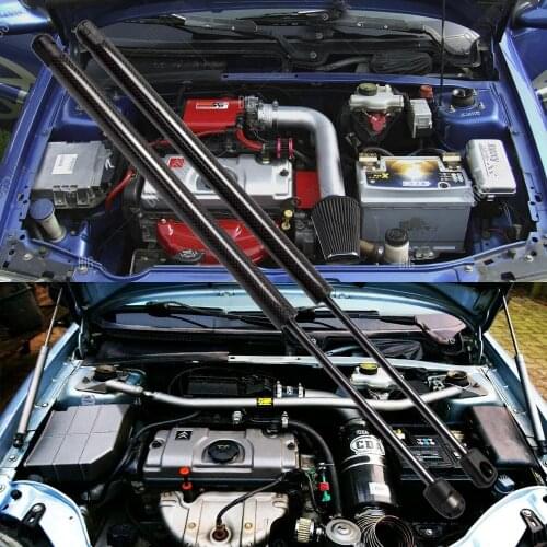 Damper for Citroen Saxo Chanson 1996–2004 Front Bonnet Hood Modify Gas Struts Lift Support Shock Accessories Absorber