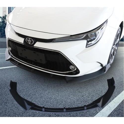 Front Bumper Diffuser Lip Spoilers For TOYOTA LEVIN ( COROLLA ) 2019 2020 2021 High Quality PP Auto Accessories