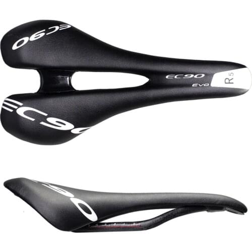 Ec90 EVA 168g sponge lightweight full carbon fiber bow mtb road bike saddle MTB road bicycle saddle