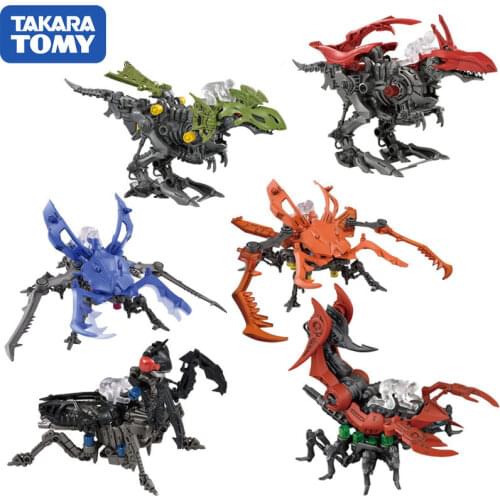 Takara Tomy Action Figure Animal Ranger Megazord Robot Kids Clockwork Toy Gifts Beetle ZOIDS ZW07 Transformers