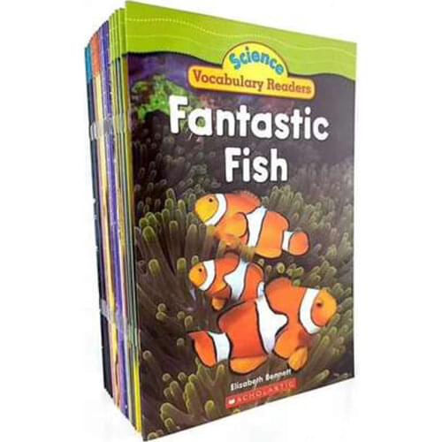 English Science 24 Books Scholastic Science Vocabulary Readers Educational Toys Montessori English Books for Children
