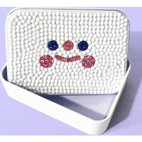 5D DIY Diamond Painting Candy Storage Box Cartoon pattern Carry Case diamant painting Wax Clay Container For Kids Gift