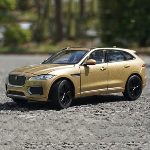 WELLY 1:24 Jaguar JAGUAR F-Pace SUV Car Sports Car Simulation Alloy Car Model Toys Kids Gifts Collection Display Souvenir