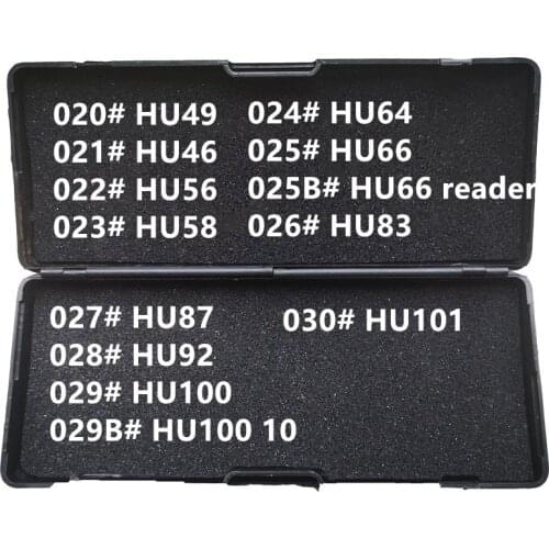 20-30 LiShi 2 in 1 HU49 HU46 HU56 HU58 HU64 HU66 HU83 HU87 HU92 HU100 HU100 10 cut HU101 Locksmith Tools For All Types