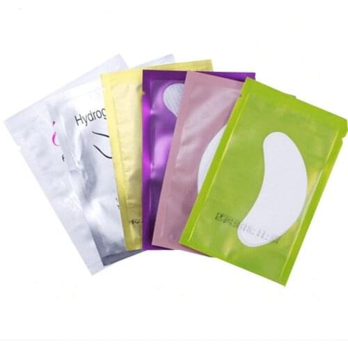 10/20/50 Pairs Eyelash Pad Gel Patch Grafting Eyelashes Under Eye Patches For Eyelash Extension Paper Sticker Wraps Makeup Tools