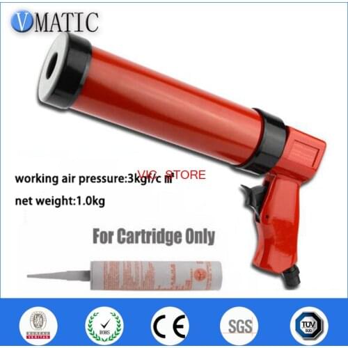 Free Shipping Pneumatic Caulking Glue Gun 310Ml/Cc 1Pc With Cartridge