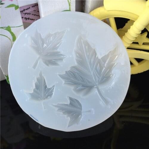 Maple Leaf Liquid silicone mold DIY resin jewelry pendant necklace pendant lanugo mold resin molds for jewelry