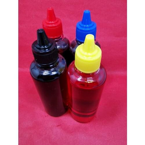 YOTAT High Quality 400ml Dye ink refill kit for HP10 HP82 HP88 HP21 HP61 HP122 ink cartridge or CISS