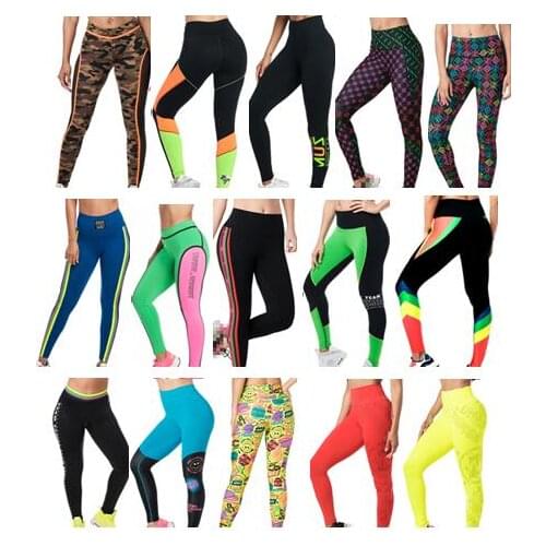 Zunbafitness Womens legging sports running clothes FIT&FUNKY dance wear yago leggginggs Pants