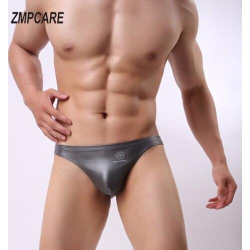 ZMPCARE Men's Leather Briefs