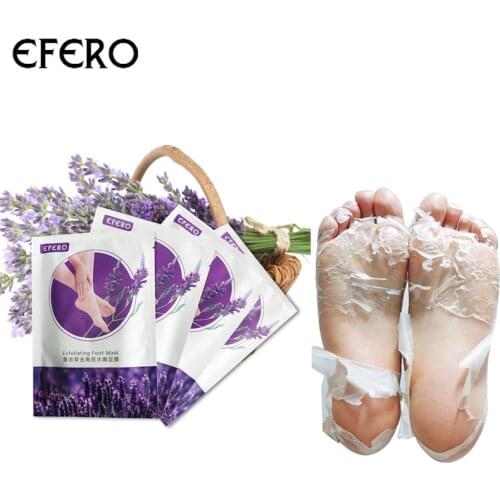 1 pairs of Exfoliating Foot Mask Pedicure Socks Exfoliation for Foot Mask Remove Dead Skin Heels Peel Feet Leg Mask TSLM1
