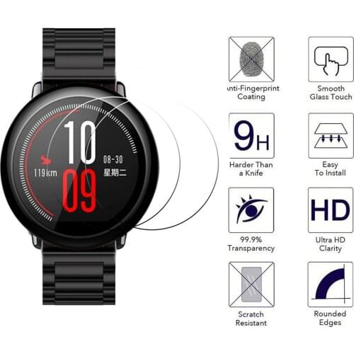 2.5D Tempered Glass Film Screen Protector For Huami Amazfit Pace Accessories