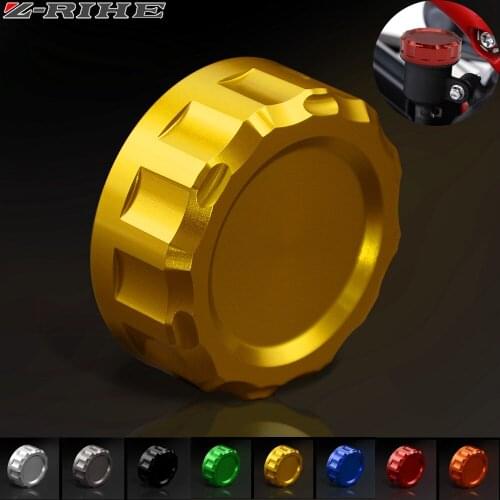 6 colors Motorcycle Cylinder Reservoir Cover Brake Fluid Reservoir Cap Cover For Yamaha MT09 MT-09 FZ09 FZ -09 mt09 MT07 03-16