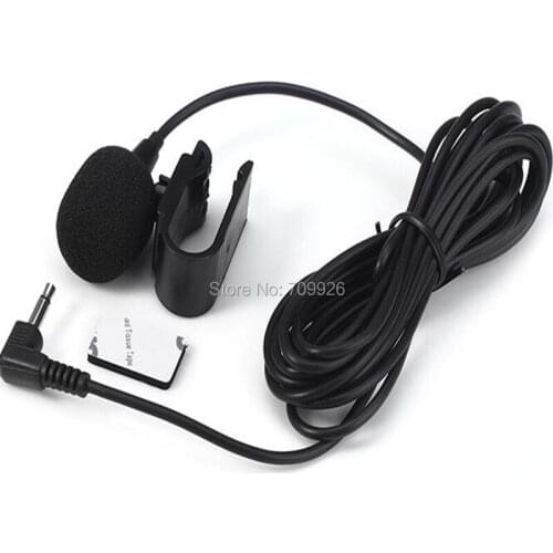 Linhuipad Microphone Mic 2.5mm For Car Vehicle Stereo Radio GPS DVD Bluetooth Enabled Head Unit