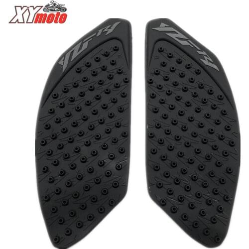 Motorcycle Tank Pad Grips Sticker For Yamaha YZF1000 R1 2009-2014 Pads Protector R1 09 10 11 12 13 14 Side Anti slip 3M decal