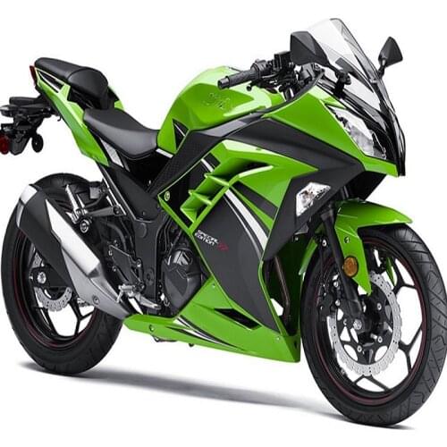 Motorcycle Fairings For Kawasaki Ninja 300 ZX300 EX300 2013 2014 13 14 ABS Plastic Injection Fairing Bodywork Kit Green Black