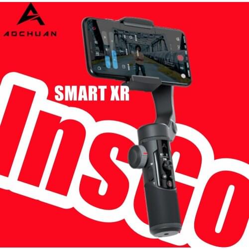 AOCHUAN SMART XR 3-Axis Foldable Handheld Gimbal Stabilizer Selfie Stick for Smartphone iPhone Xs Max X Samsung Action