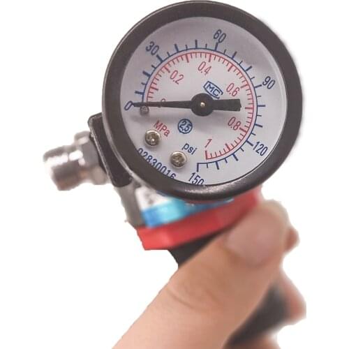 High Quality Adjust Air Pressure Regulator Gauge For Spray Gun Car Auto Painting Tool Pneumatic Gun Regulator Accessories