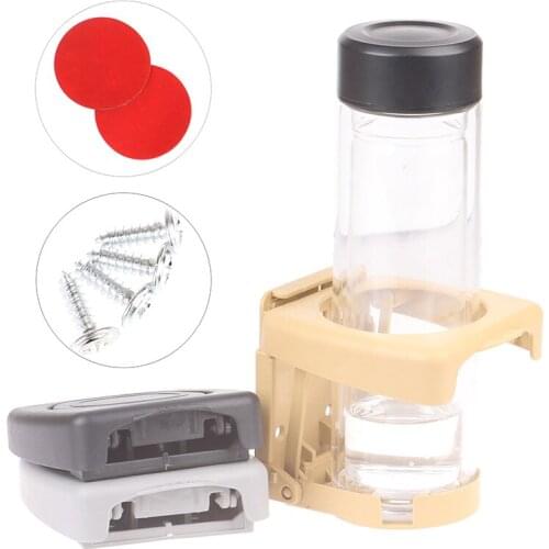 1PC ABS waterproof Auto Car Universal Folding Beverage Pad Drink Cup Bottle Stand Holder Car Interior Parts