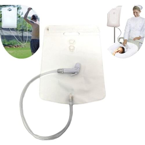 10L PVC Water Bag Portable Solar Shower Bag Folding Heating Camping Shower Bag For Outdoor Traveling Camping Beach Backpacks