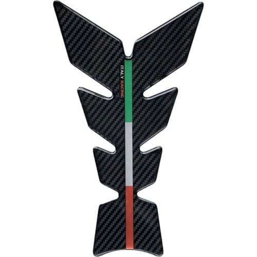 3D Carbon-look Motorcycle Tank Pad Protector Italy Racing Tankpad Case for Aprilia Ducati Panigale Honda Suzuki Yamaha Benelli