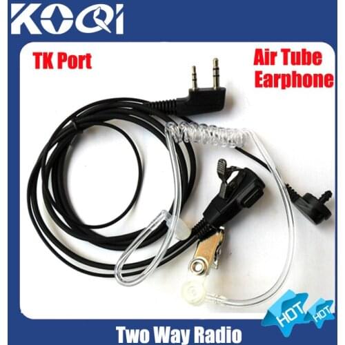 5pcs Free shipping free interphone Earphone for TK port radio TK-3107 TK-3307 TK-F8 TK3207 TK2207 2-way radio TK2107 interphone