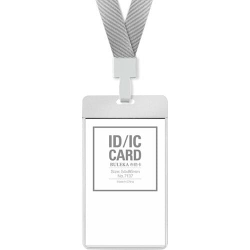 Bus Chest Card Holder Sleeve Name Badge