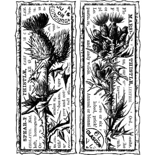 Flower Transparent Clear Silicone Stamp/Seal for DIY scrapbooking/photo album Decorative clear stamp A7142