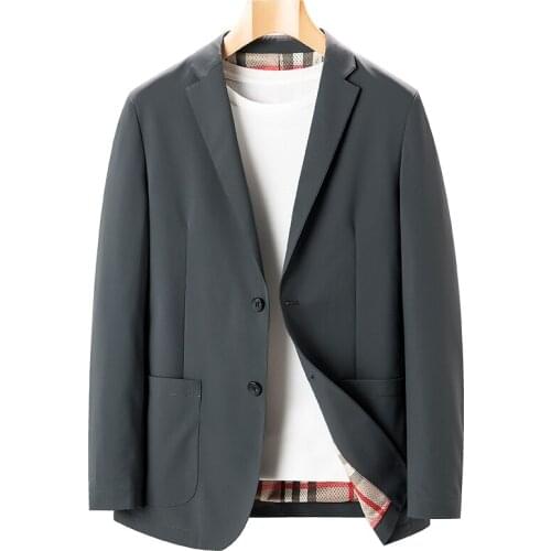 Business Black Casual Suit Jacket for Mens Mens Smart Semi Formal Blazer Casual Michael Jackson Jacket Veste Homme Costume